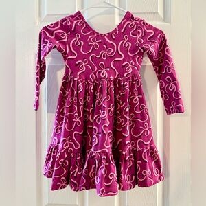 Hanna Andersson Bow Ribbon Dress Size 4